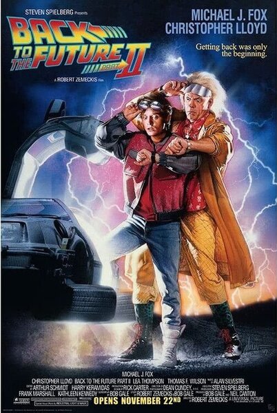 Plakát Back to the Future - Movie Poster