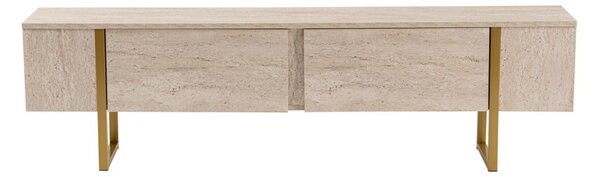 Serenity TV-állvány, travertin, 180 cm