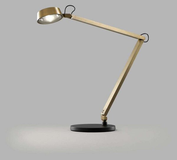 Asztali lámpa LIGHT-POINT, dimmable, Arany / Sárgaréz, Nappali, Alumínium
