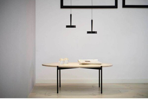 Függőlámpa LOOM DESIGN, Nyx P1, dimmable, Fekete, Nappali, Alumínium, Modern