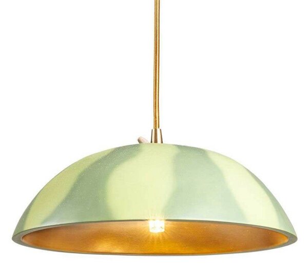Függőlámpa SELETTI, dimmable, Zöld, Étkező, Műanyag