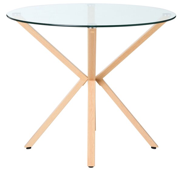 Étkezőasztal ALTURA Átlátszó 90 cm 90 cm