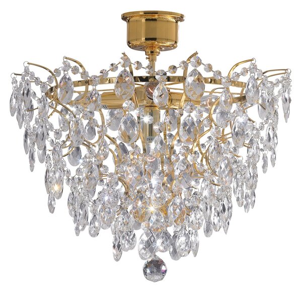 Mennyezeti Lámpa Markslöjd, Rosendal, dimmable, Átlátszó, Nappali, Kristály