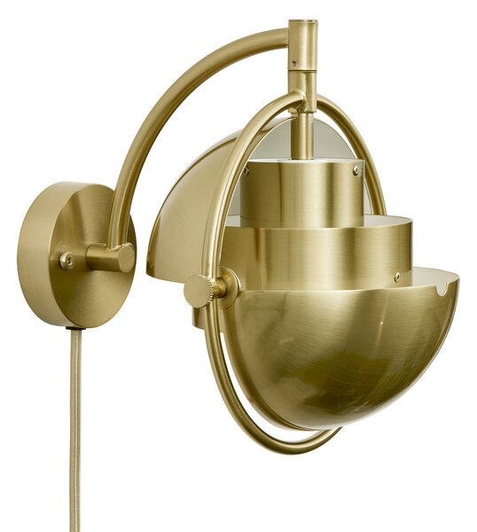 Fali Lámpa GUBI, Multi-Lite, dimmable, Arany / Sárgaréz, Nappali, Sárgaréz, Dizájn