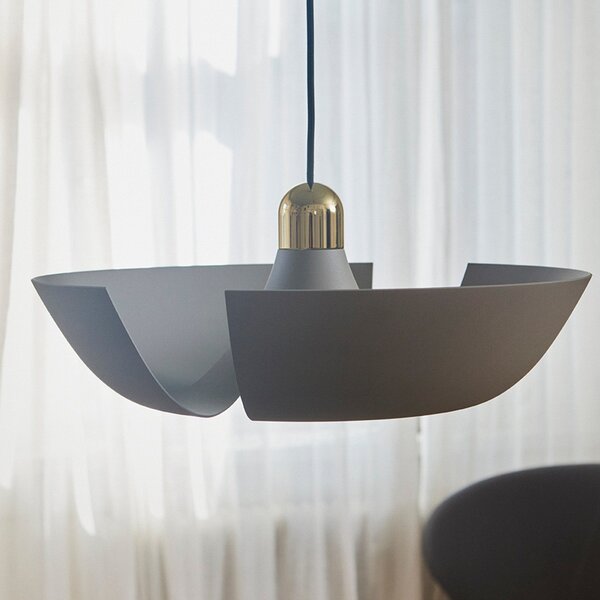 Függőlámpa AYTM, Cycnus, dimmable, Szürke, Nappali, Alumínium, Dizájn
