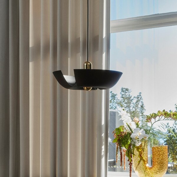 Függőlámpa AYTM, Cycnus, dimmable, Fekete, Nappali, Alumínium, Dizájn