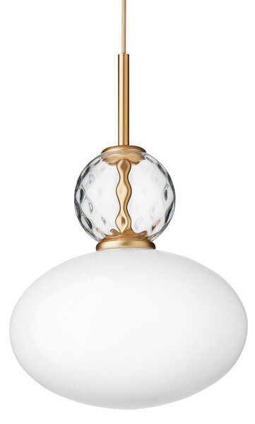 Függőlámpa Nuura Aps, Rizzatto 32, dimmable, Fehér, Nappali, Üveg, Dizájn
