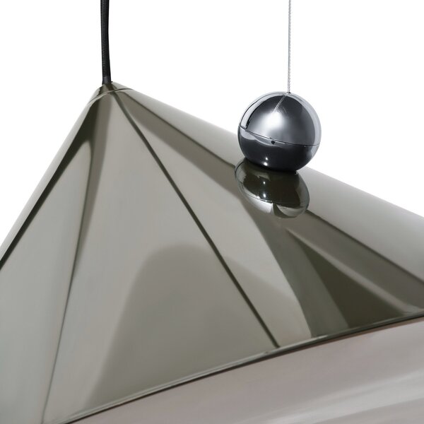 Függőlámpa Tom Dixon, Pose, dimmable, Zöld, Nappali, Fém, Dizájn