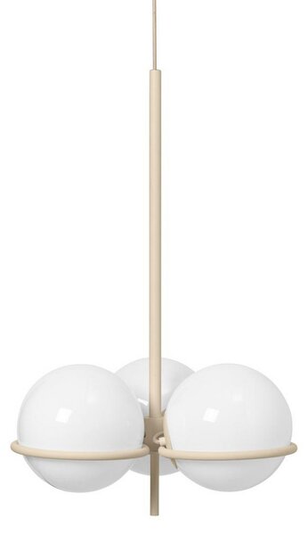 Csillárok ferm LIVING, Era, dimmable, Bézs, Nappali, Üveg, Dizájn