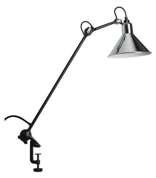 Asztali lámpa Lampe Gras, Fekete, Dolgozószoba / iroda, Fém
