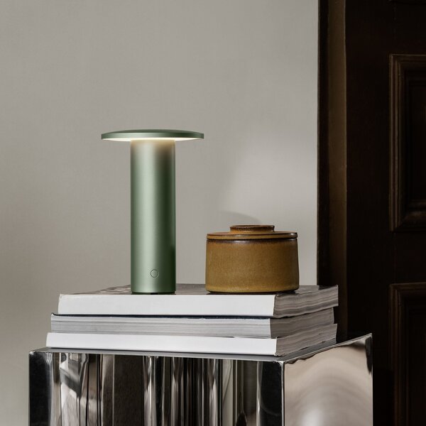 Asztali lámpa FRITZ HANSEN, Solae, dimmable, Zöld, Nappali, Alumínium, Modern