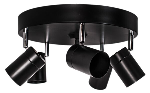 Mennyezeti Lámpa By Rydéns, Correct, dimmable, Fekete, Nappali, Fém, Modern