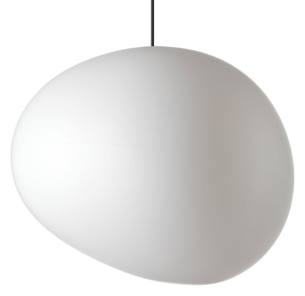 Függőlámpa Foscarini, Gregg media, dimmable, Fehér, Nappali, Üveg, Dizájn