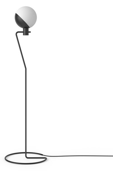 Állólámpa GRUPA, Baluna, dimmable, Fekete, Nappali, Fém, Dizájn