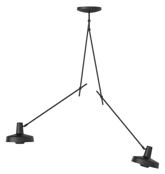 Mennyezeti Lámpa GRUPA, Arigato, dimmable, Fekete, Dolgozószoba / iroda, Fém