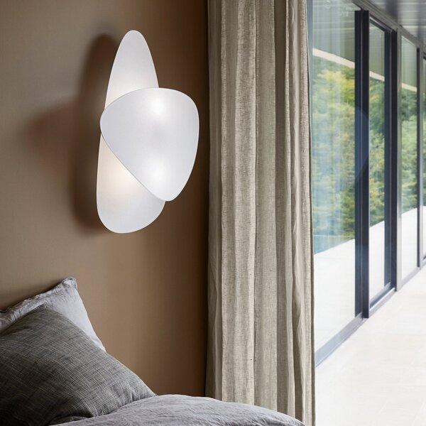 Fali Lámpa MARKET SET, Screen, dimmable, Fehér, Nappali, Papír / Karton, Dizájn
