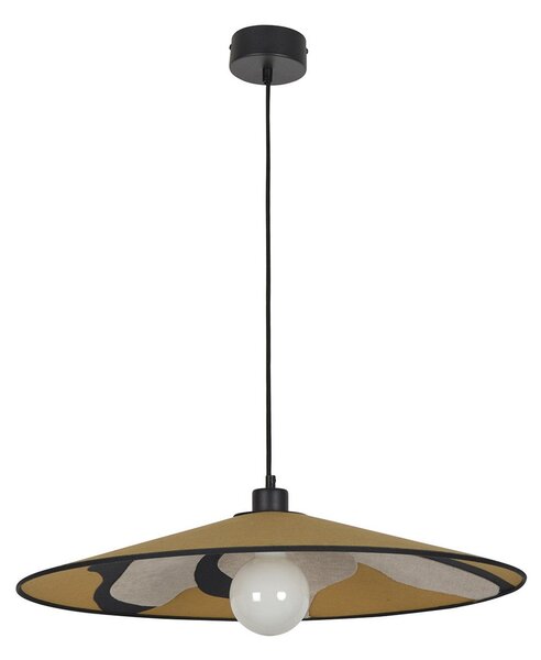 Függőlámpa MARKET SET, Sonia Laudet, dimmable, Sárga, Nappali, Szövet / Textília, Dizájn