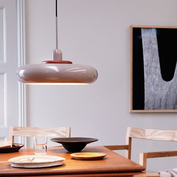 Függőlámpa Dyberg Larsen, Planet, dimmable, Fehér, Nappali, Fém, Dizájn