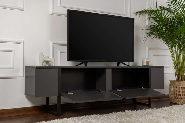 Serenity TV-állvány, antracit, 180 cm