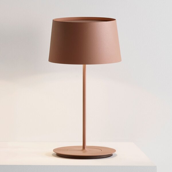 Asztali lámpa Vibia, Warm, Barna / Rozsdabarna, Nappali, Fém, Modern