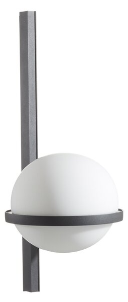 Fali Lámpa Vibia, Palma, dimmable, Fekete, Nappali, Fém, Modern