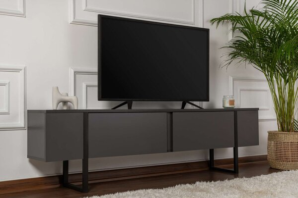 Serenity TV-állvány, antracit, 180 cm