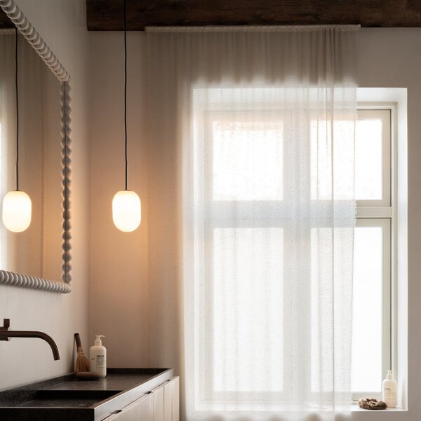 Függőlámpa Watt & Veke, Noor, dimmable, Fehér, Nappali, Üveg, Modern