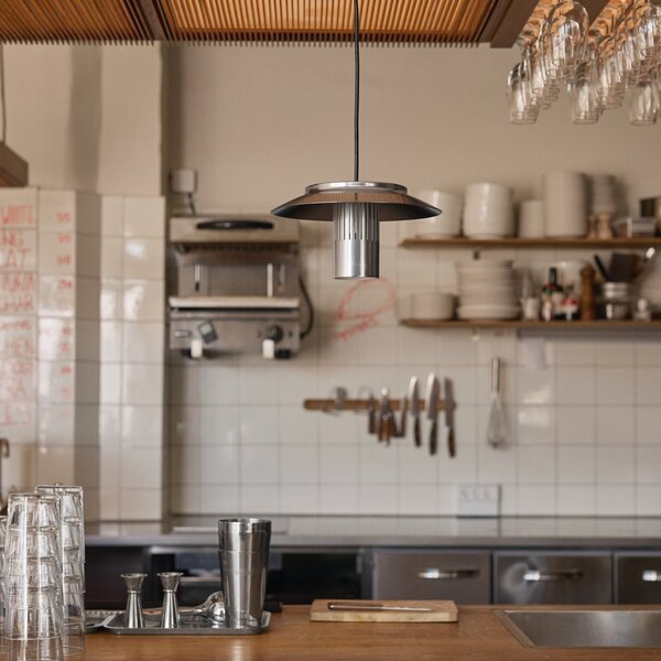 Függőlámpa Pholc, Lille 24, dimmable, Fémes, Konyha, Alumínium, Dizájn