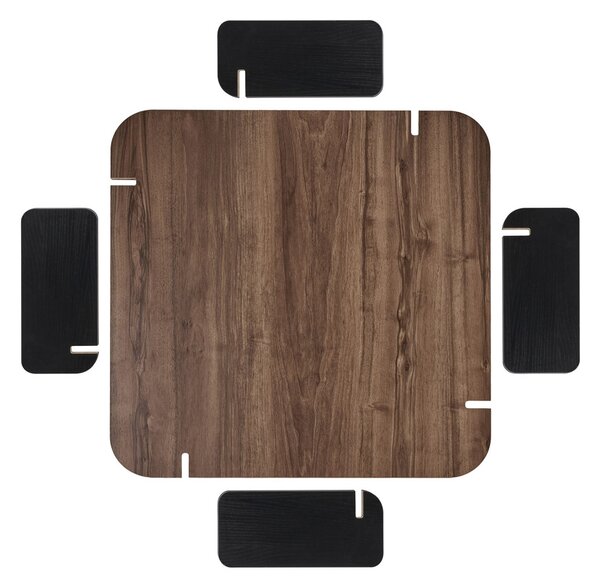 Marais - Venezia Walnut, Wood Black