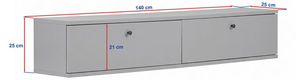 Ligne TV-állvány, 140 cm – TR241NRD1371