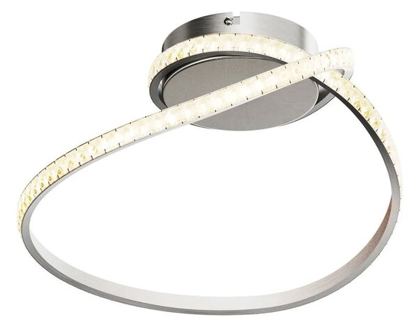 Lindby Criostal távirányítós LED mennyezeti lámpa (RGB színváltós)