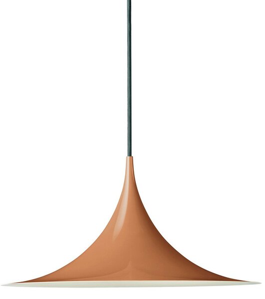 Függőlámpa GUBI, Semi, dimmable, Barna / Rozsdabarna, Nappali, Fém, Dizájn