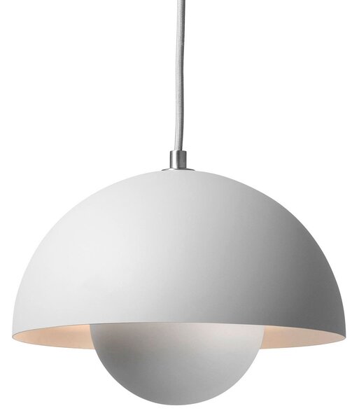 Függőlámpa &Tradition, Flowerpot VP1, dimmable, Szürke, Nappali, Fém, Dizájn