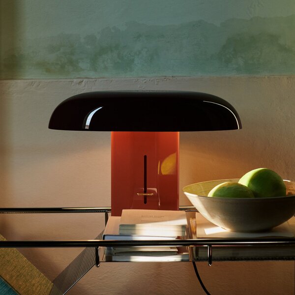 Asztali lámpa &Tradition, Montera JH42, dimmable, Piros, Nappali, Alumínium, Dizájn