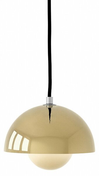 Függőlámpa &Tradition, Flowerpot VP10, dimmable, Arany / Sárgaréz, Nappali, Fém, Dizájn