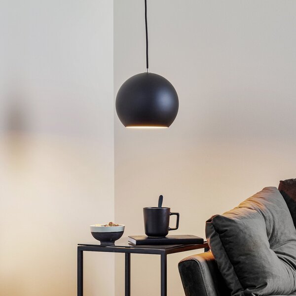 Függőlámpa &Tradition, Topan VP6, dimmable, Fekete, Nappali, Fém, Dizájn