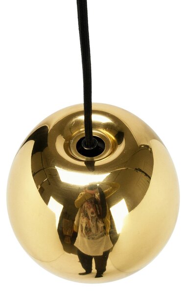 Függőlámpa Tom Dixon, Void mini, dimmable, Arany / Sárgaréz, Nappali, Sárgaréz, Dizájn