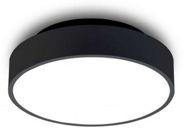 Mennyezeti Lámpa ANTIDARK, dimmable, Fekete, Nappali, Alumínium