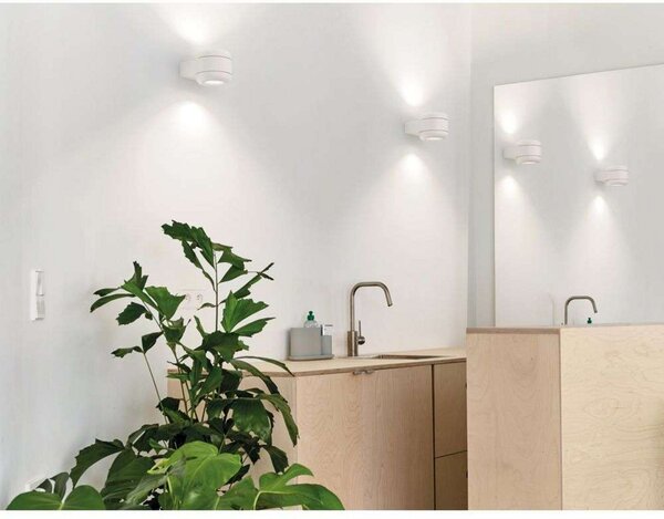 Fali Lámpa Serien Lighting, dimmable, Fehér, Folyosó, Alumínium