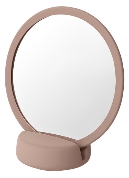 Sono rózsaszín asztali kozmetikai tükör, magasság 18,5 cm - Blomus