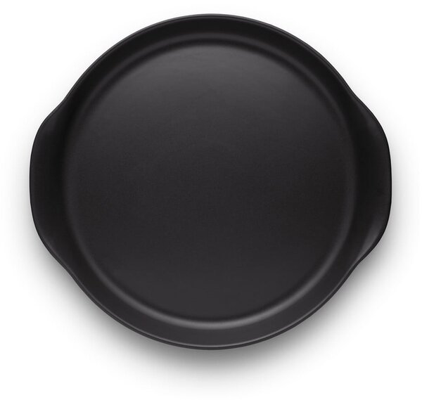 Nordic fekete agyagkerámia szervírozó tányér, ø 30 cm - Eva Solo