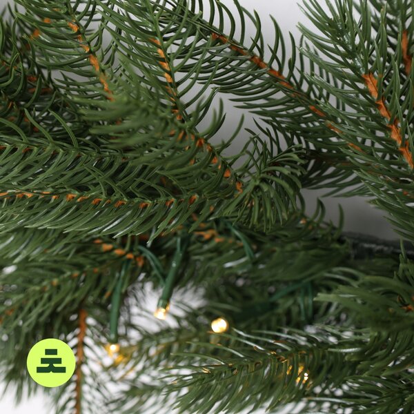 Füzér Díszített 50 LED 60 cm