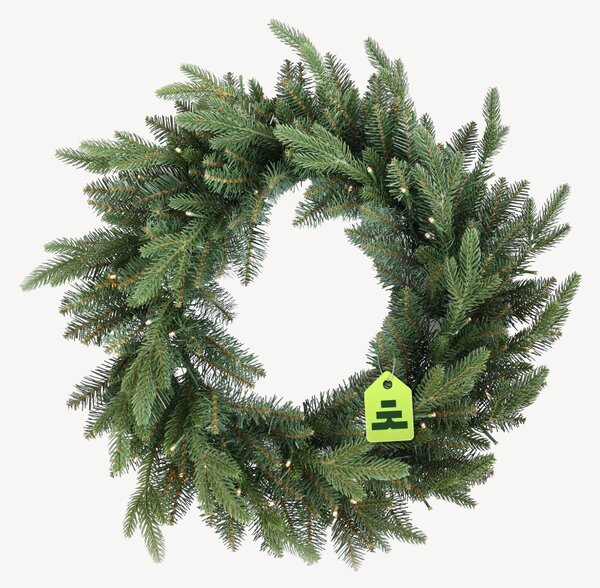 Karácsonyi koszorú Classic 50 LED 60 cm