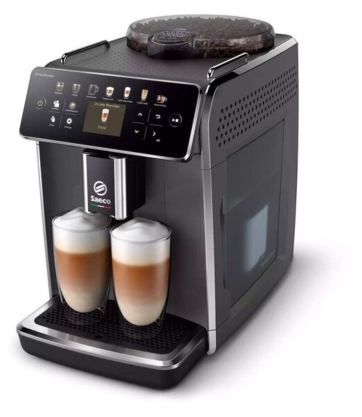 Philips SM6580/10 Saeco GranAroma Automata Kávéfőző 1500W, 1,8l, Fekete