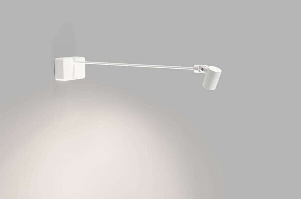 Fali Lámpa LIGHT-POINT, dimmable, Fehér, Nappali, Alumínium