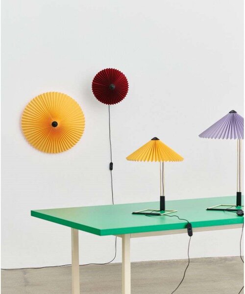 Fali Lámpa HAY, dimmable, Piros, Nappali, Fém