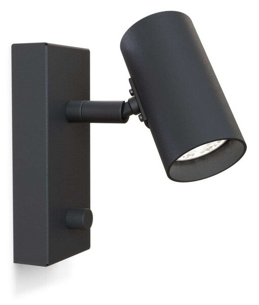 Fali Lámpa Belid, dimmable, Fekete, Nappali, Fém