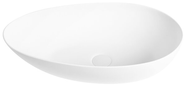 Pultra helyezhető mosdókagyló SAUZAL Fehér 60 x 35 cm