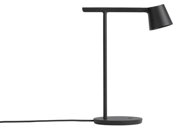 Asztali lámpa Muuto, dimmable, Fekete, Nappali, Alumínium