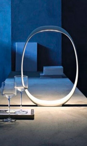 Asztali lámpa Foscarini, dimmable, Fehér, Nappali, Műanyag